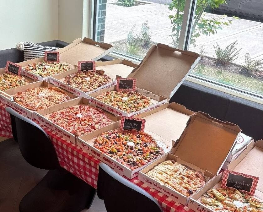 Group Catering for Office Lunches with Odd Moe’s Pizza
